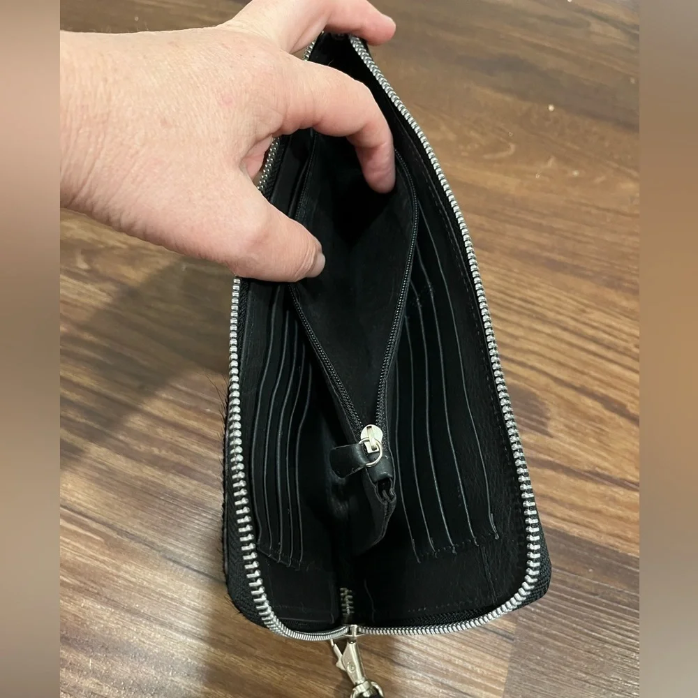 JM New York Black Wallet